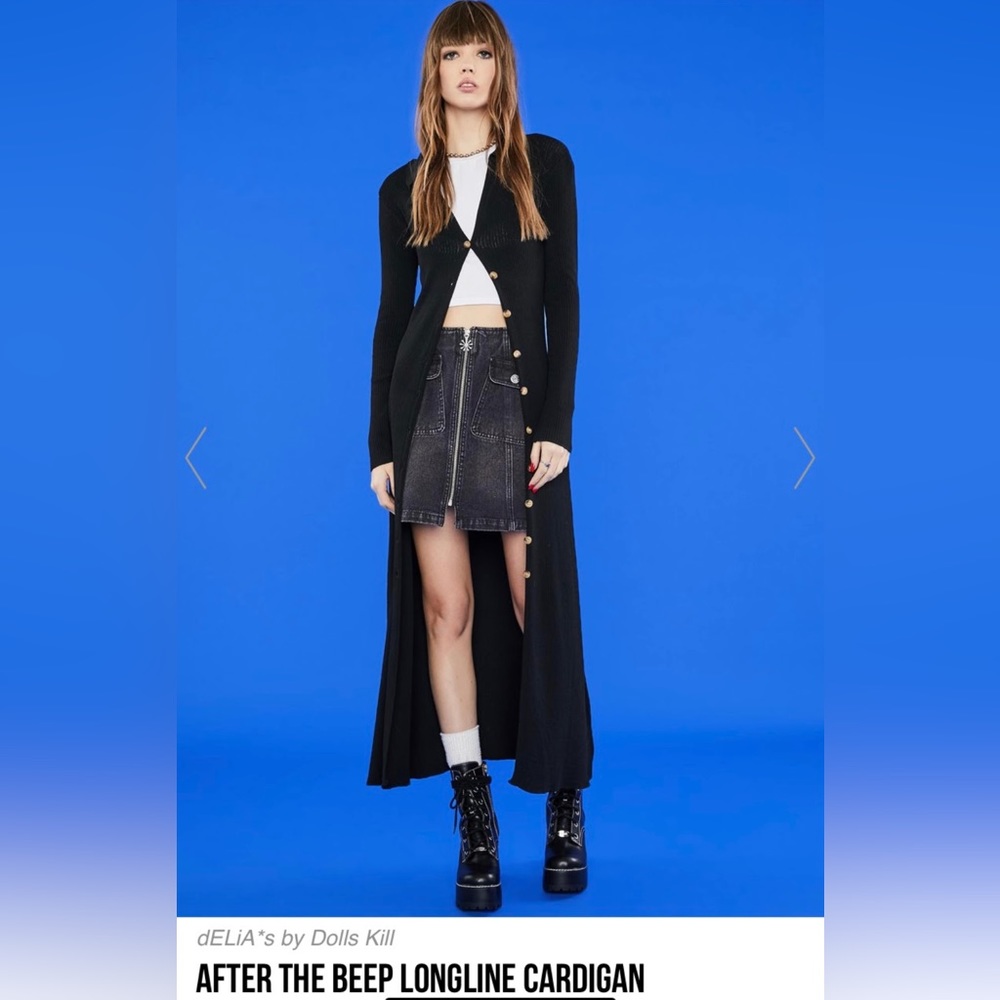 Long ribbed cardigan 🪄